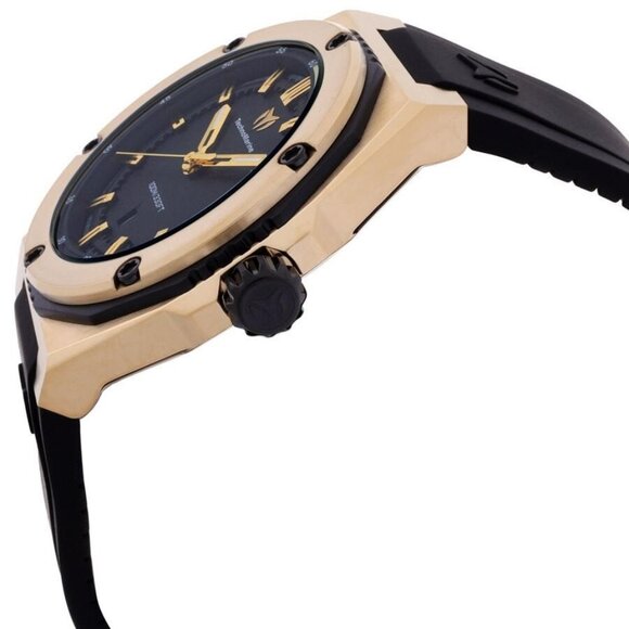 NWT Authentic Technomarine Coral Black Dial Men's Watch - Picture 2 of 3